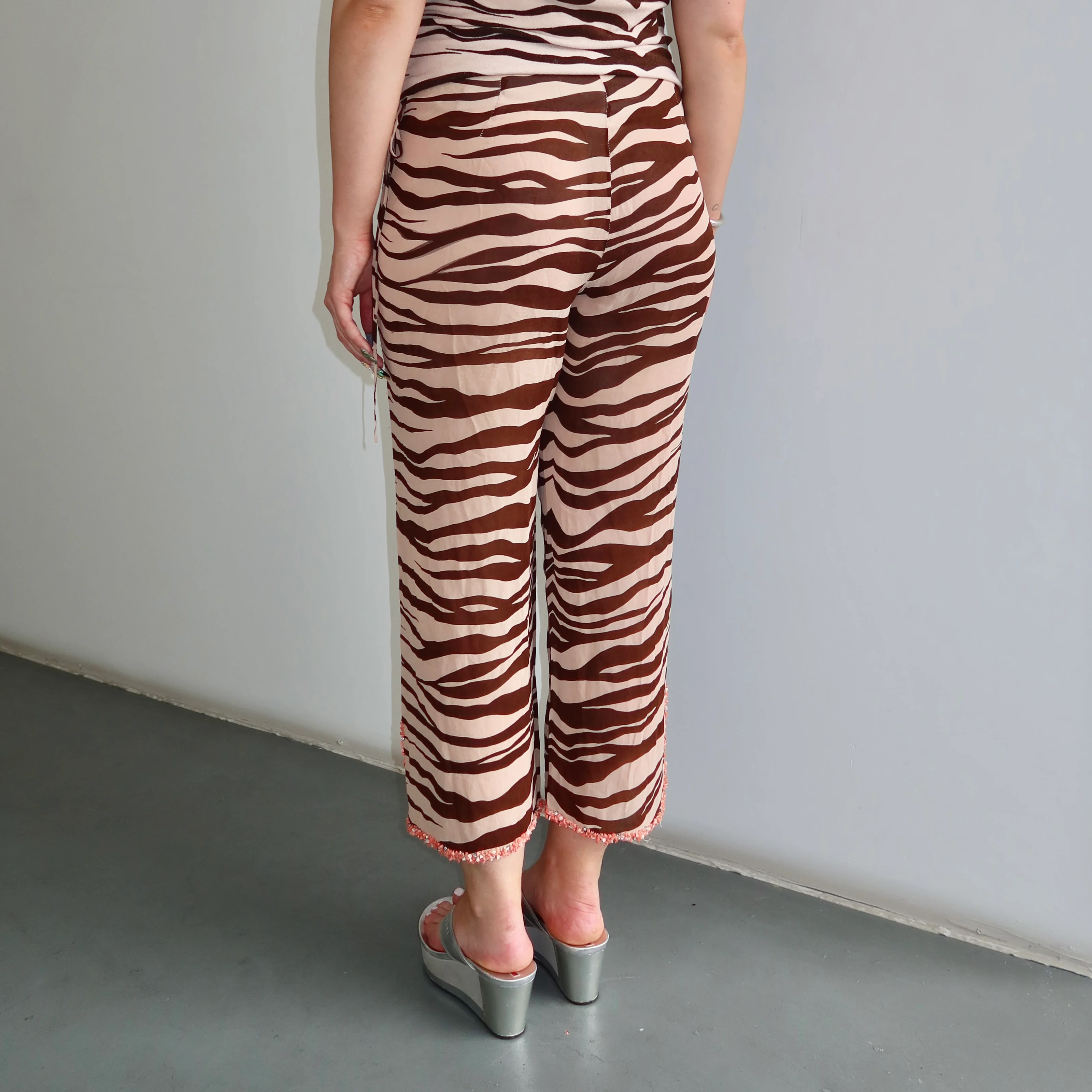 Blumarine SS2000 Beaded Pants - Image 3