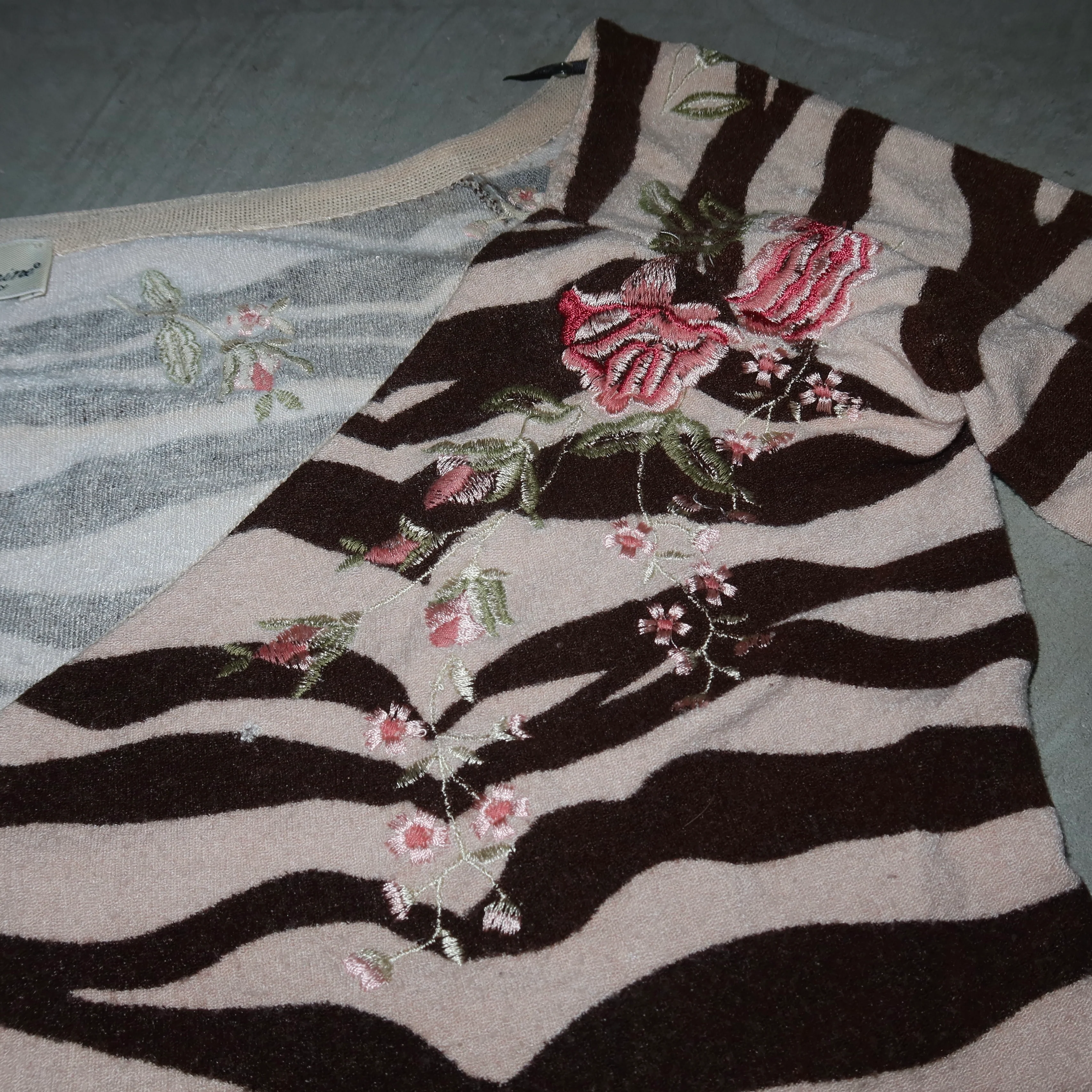 Blumarine SS2000 Zebra Cardigan - Image 4