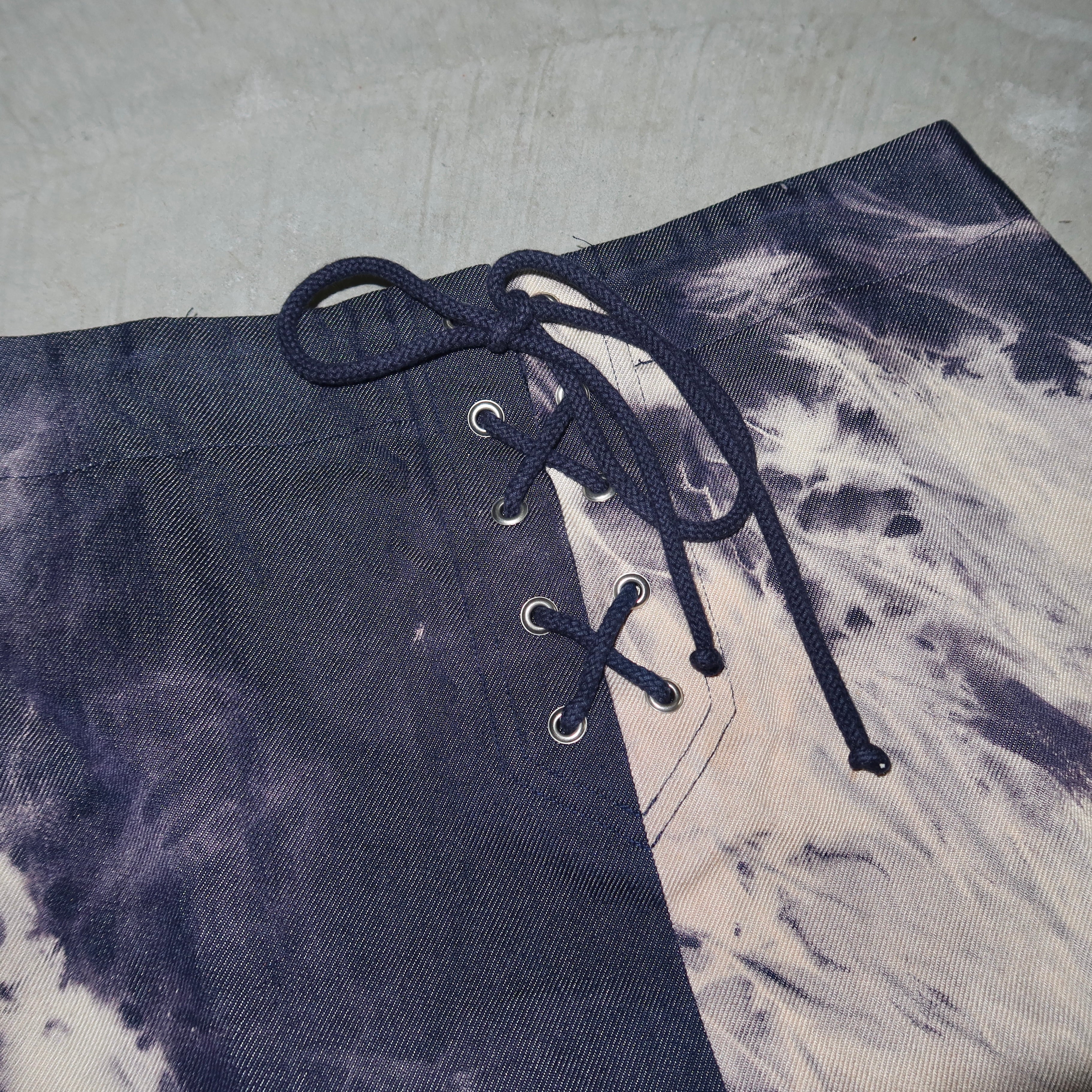 Celine SS2000 Tie Dye Mini Skirt - Image 5