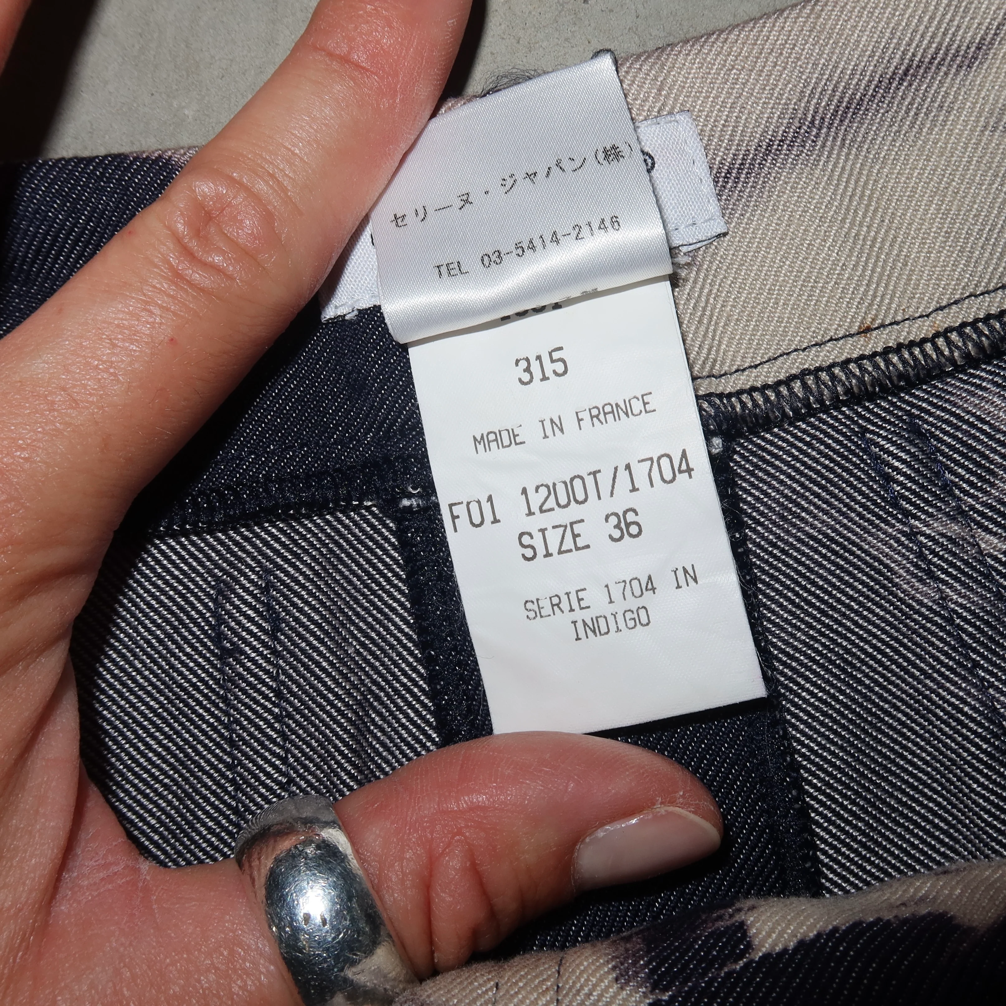 Celine SS2000 Tie Dye Mini Skirt - Image 7