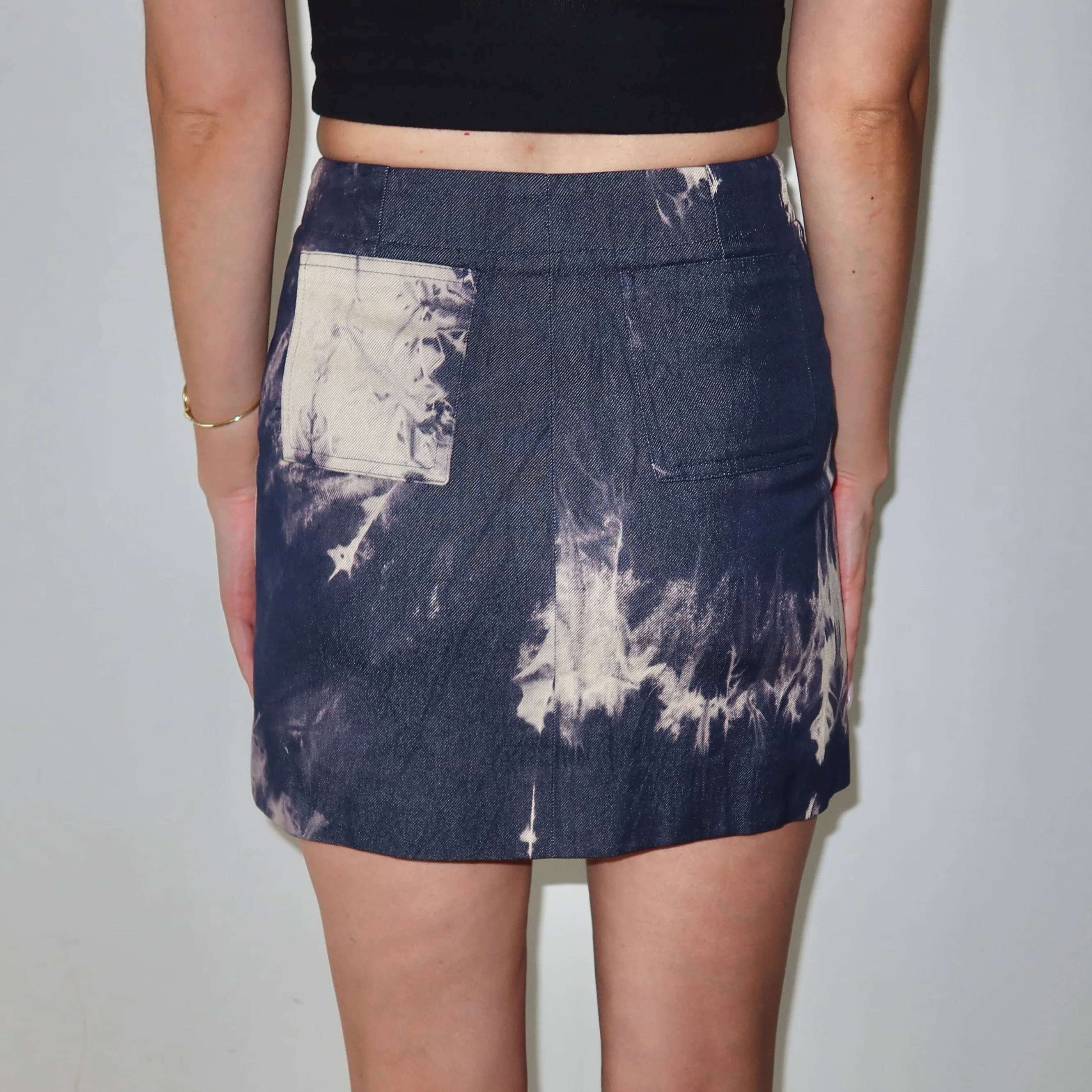 Celine SS2000 Tie Dye Mini Skirt - Image 9
