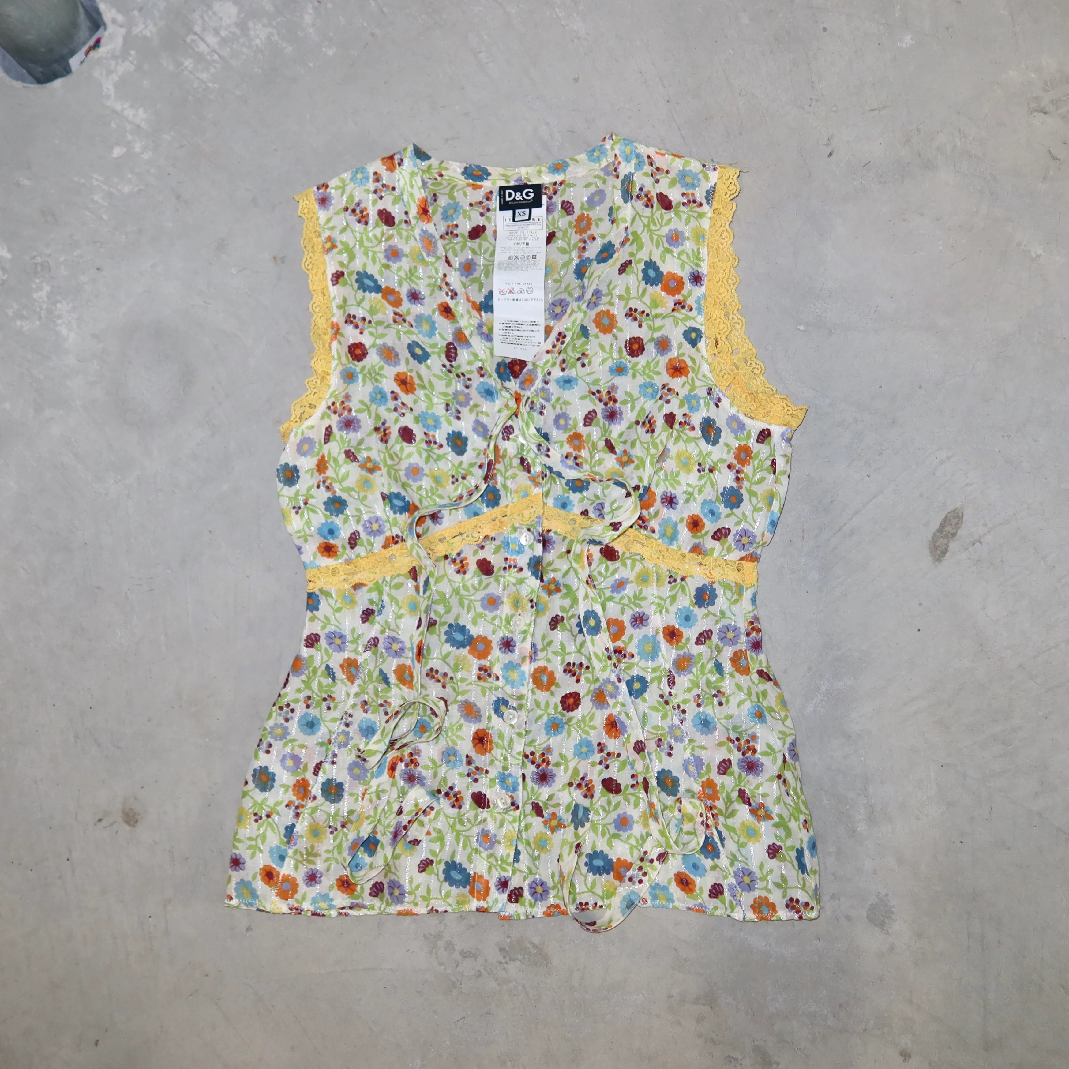 D&G Floral Blouse - Image 5