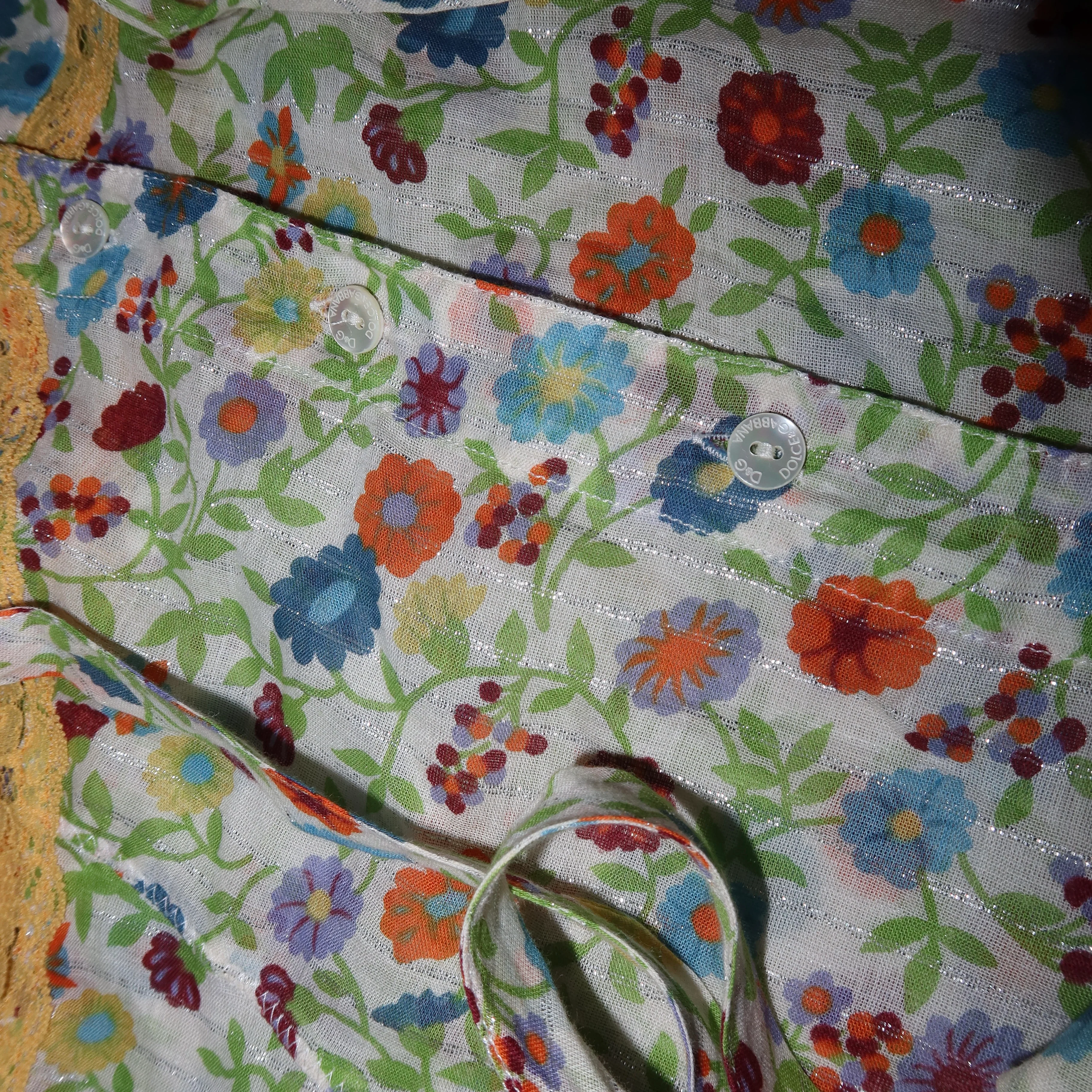 D&G Floral Blouse - Image 6