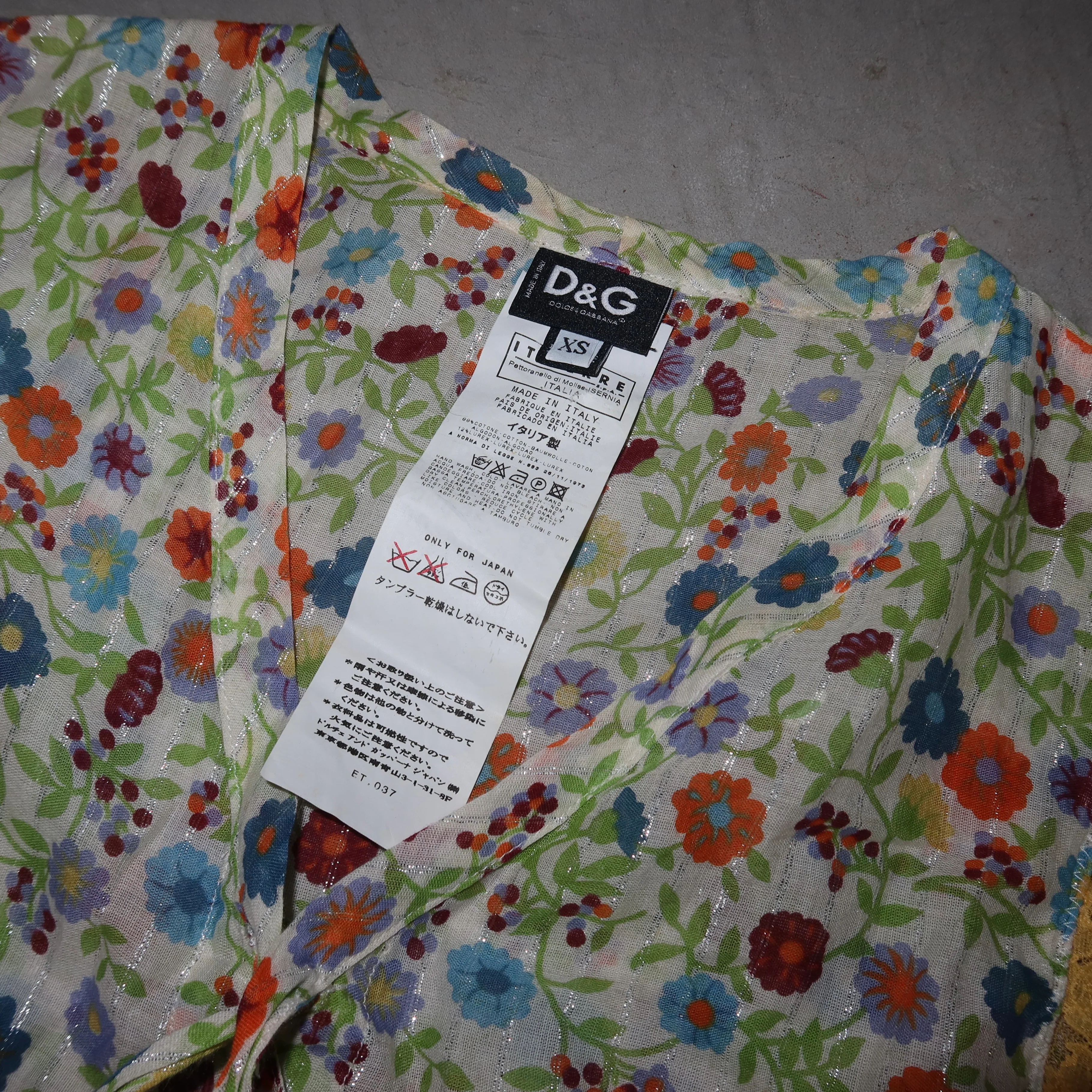 D&G Floral Blouse - Image 7