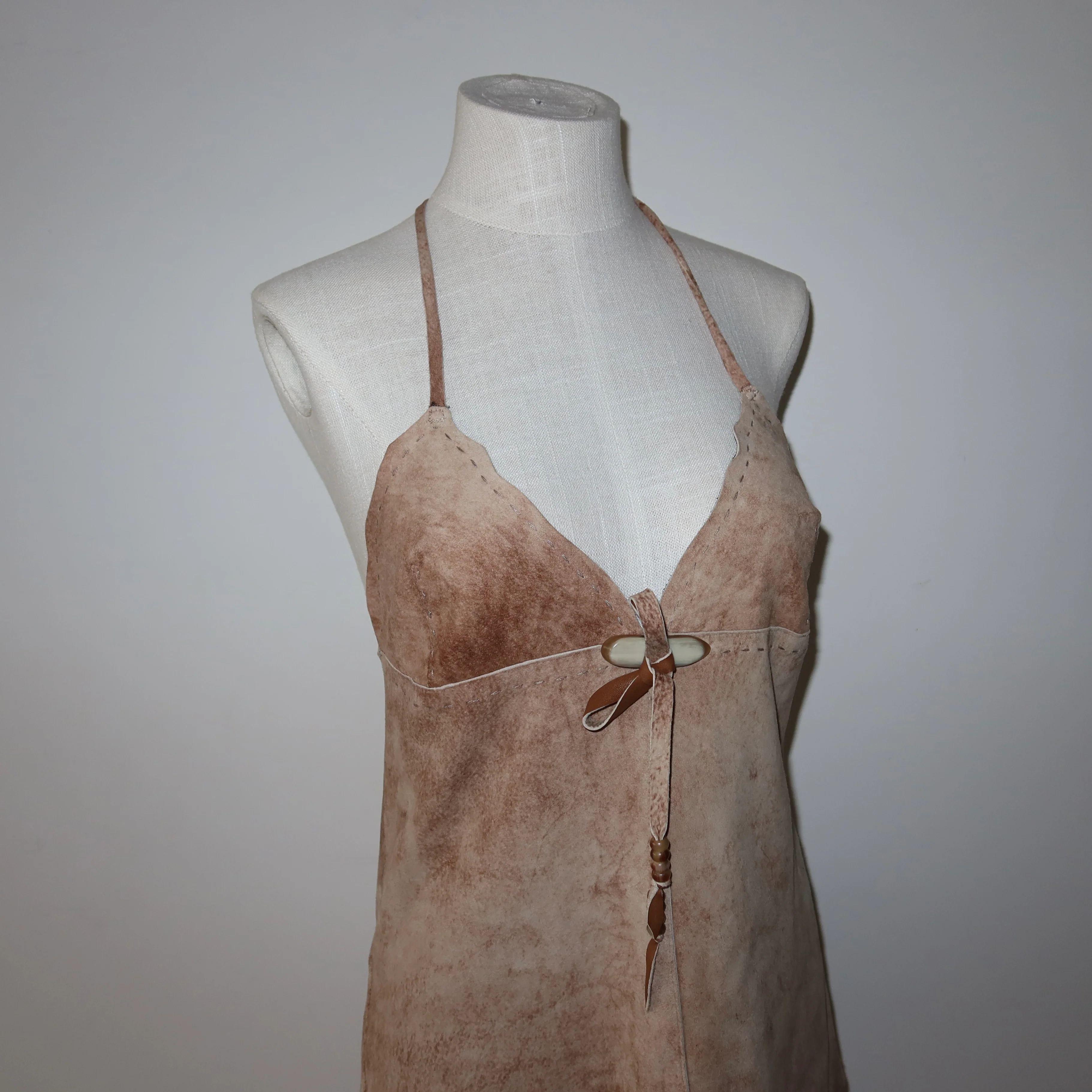 D&G SS2003 Suede Dress - Image 3