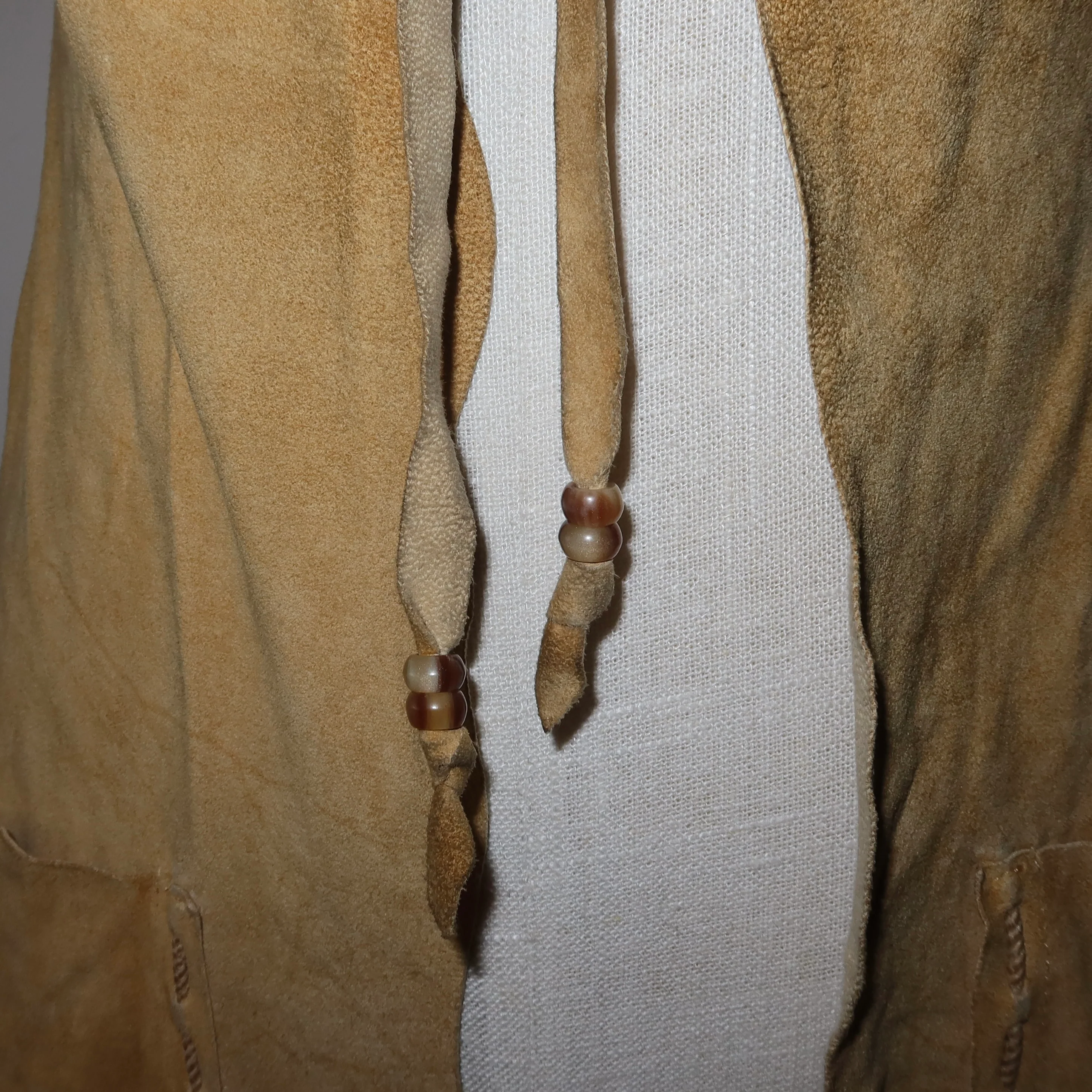 D&G Suede Tie Front Top - Image 5