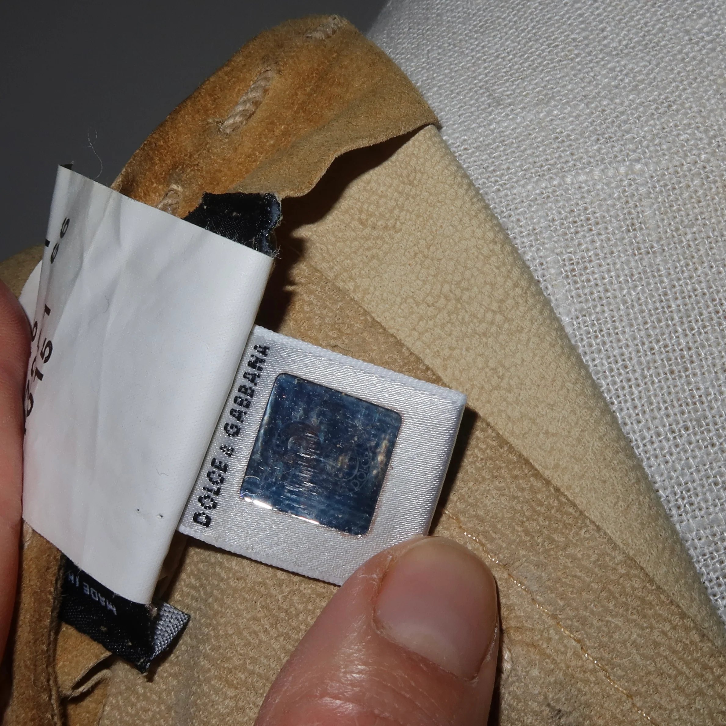 D&G Suede Tie Front Top - Image 9