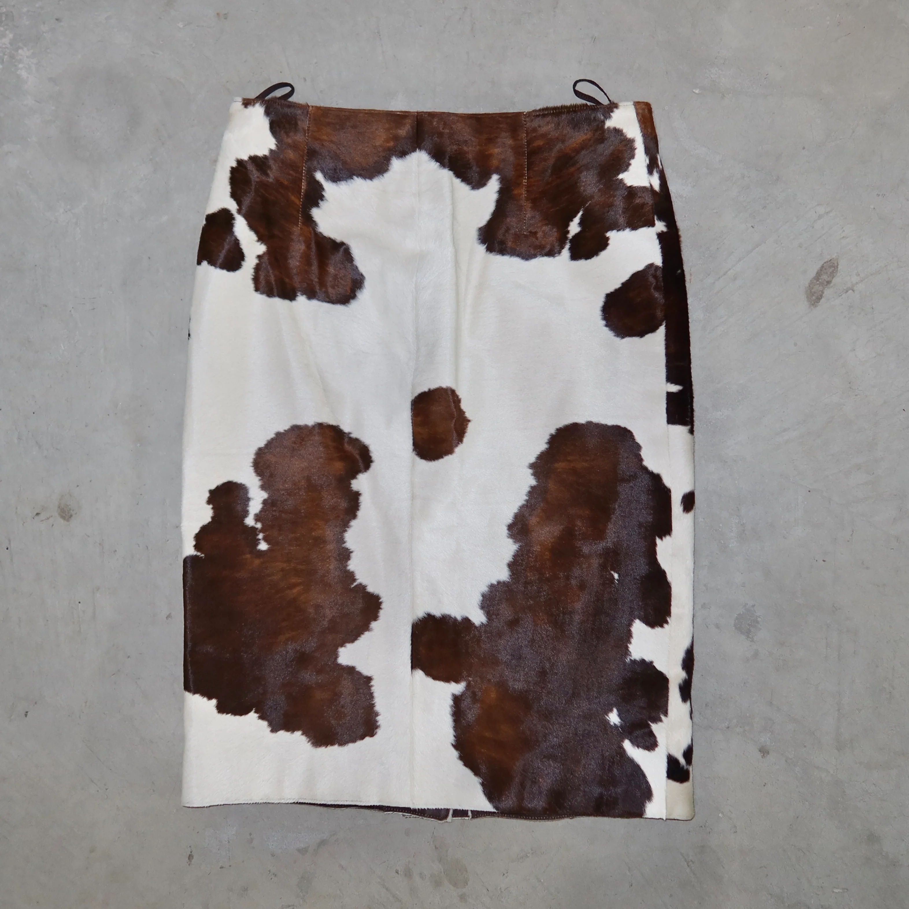 Salvatore Ferragamo AW2004 Cowhide Skirt - Image 6