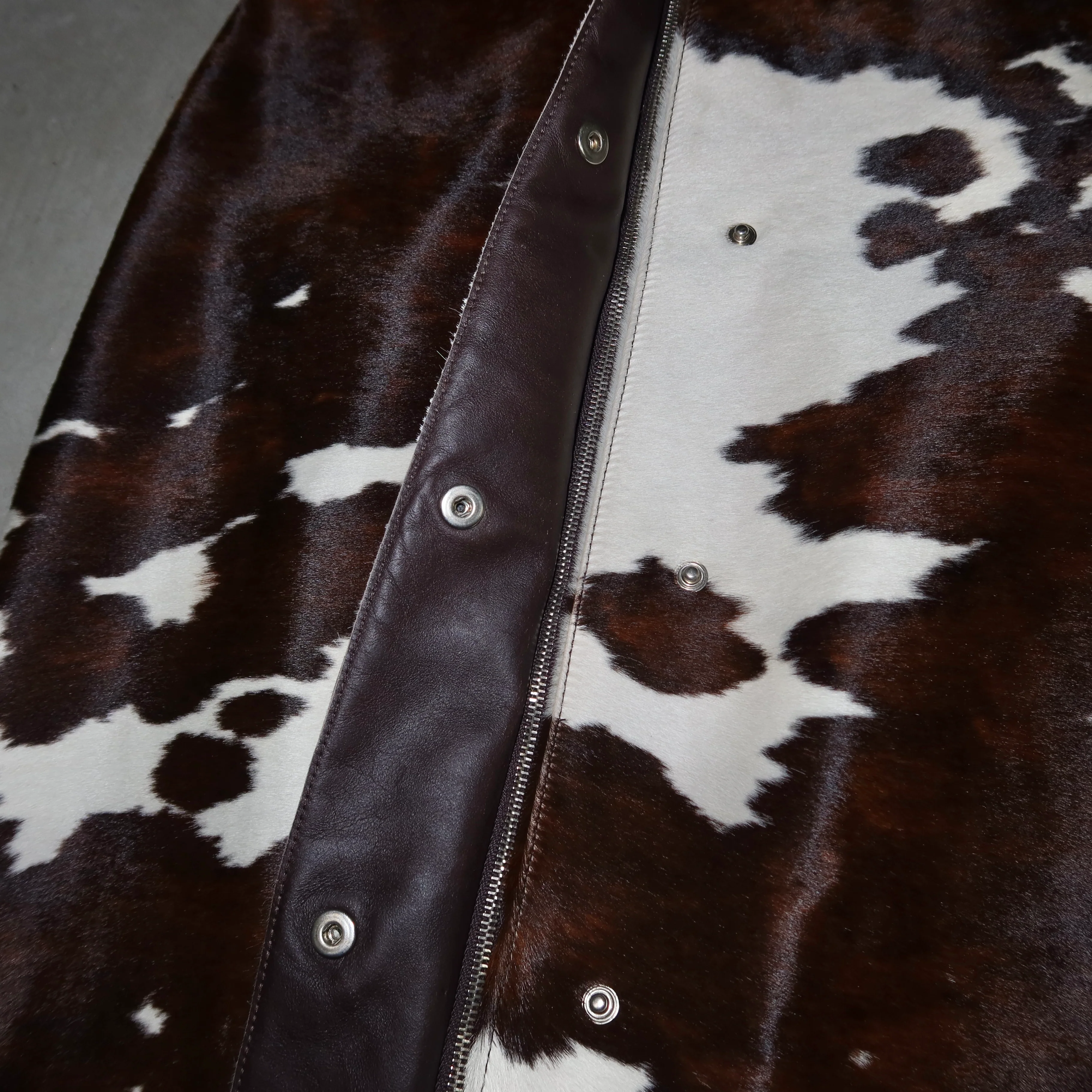 Salvatore Ferragamo AW2004 Cowhide Skirt - Image 9